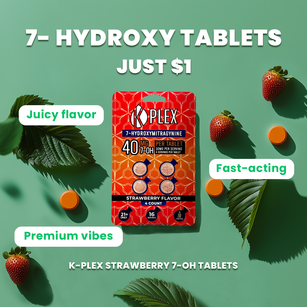 K-Plex 7-Hydroxy 40mg Tablets - $1 Special