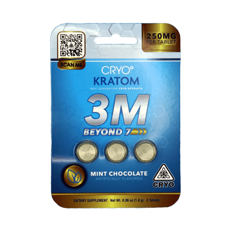CRYO Kratom 3M Beyond 7 Tablets 250mg Single at Kratom Warehouse