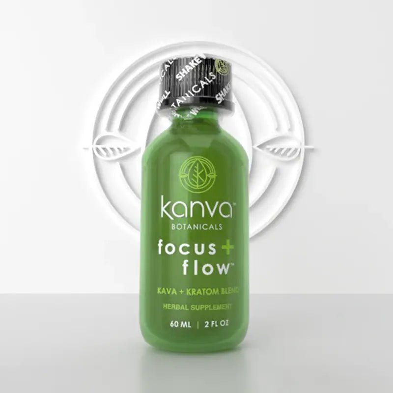 Best place to buy Kanva Botanicals Focus+Flow Kava & Kratom Shot is at Kratom Warehouse