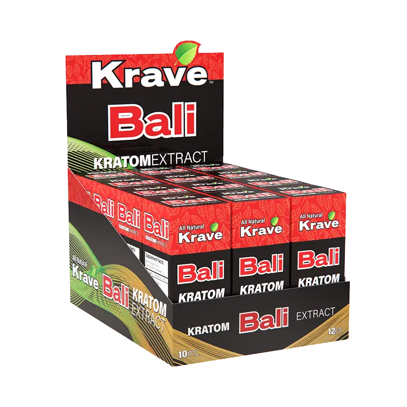 Krave Botanicals Bali Kratom Extract Shot