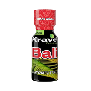 Krave Botanicals Bali Kratom Extract Shot