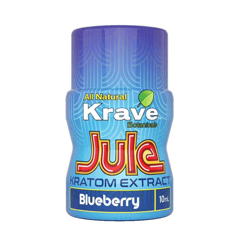 Buy affordable Krave Botanicals Blueberry Jule Kratom Extract shots at Kratom Warehouse