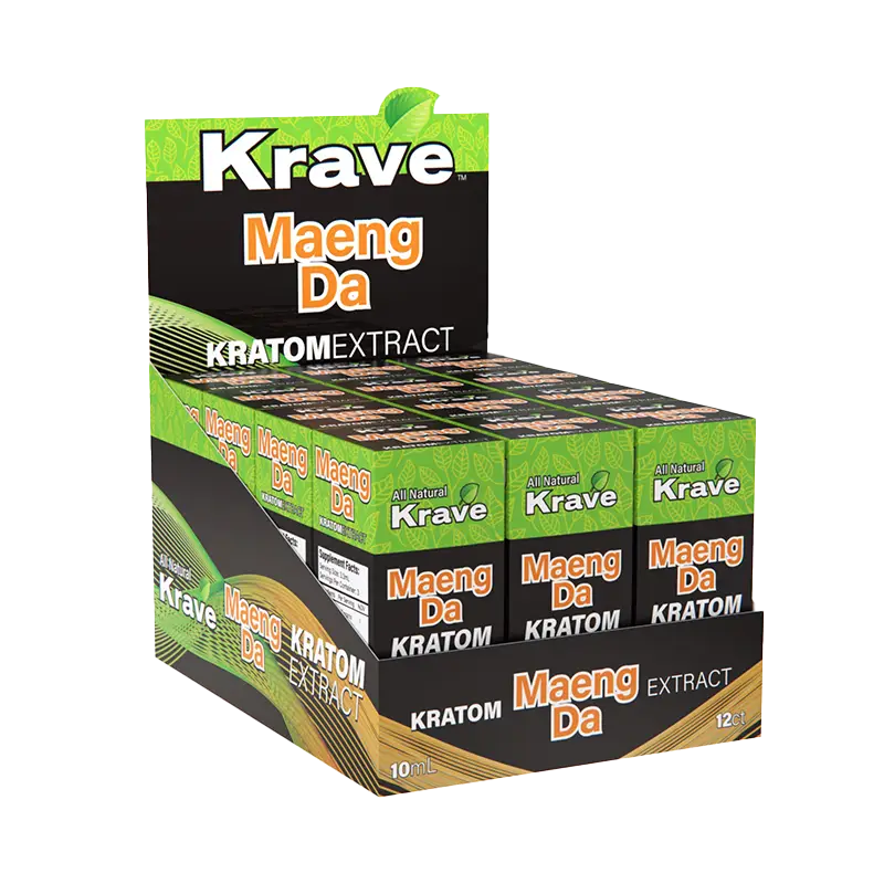 Krave Botanicals Maeng Da Kratom Extract Shot