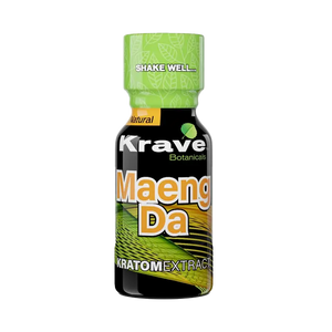 Krave Botanicals Maeng Da Kratom Extract Shot