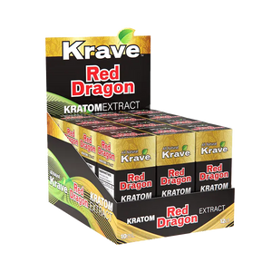 Krave Botanicals Red Dragon Kratom Extract Shot