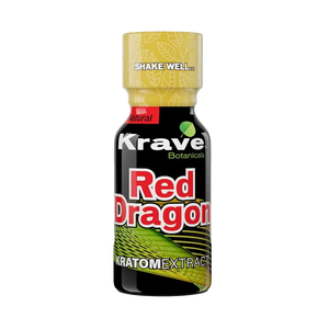 Krave Botanicals Red Dragon Kratom Extract Shot