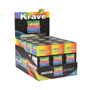 Krave Botanicals Trainwreck Kratom Extract Shot