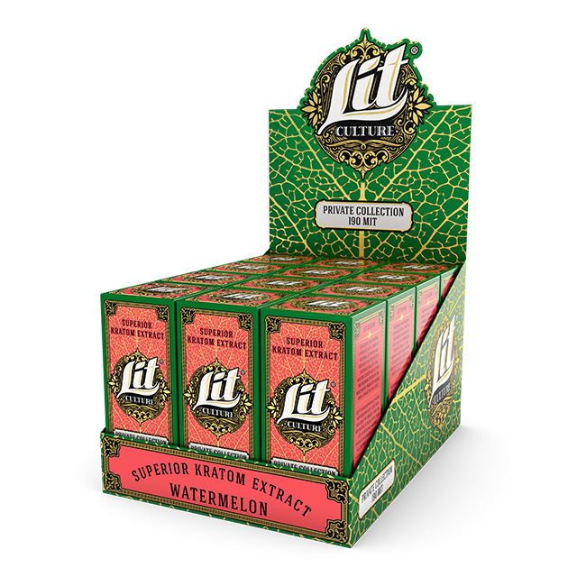 Lit Culture Superior Kratom Extract Shot - Watermelon