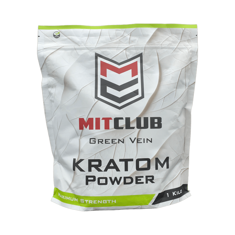 MitClub Green Vein Powder 1kg at Kratom Warehouse