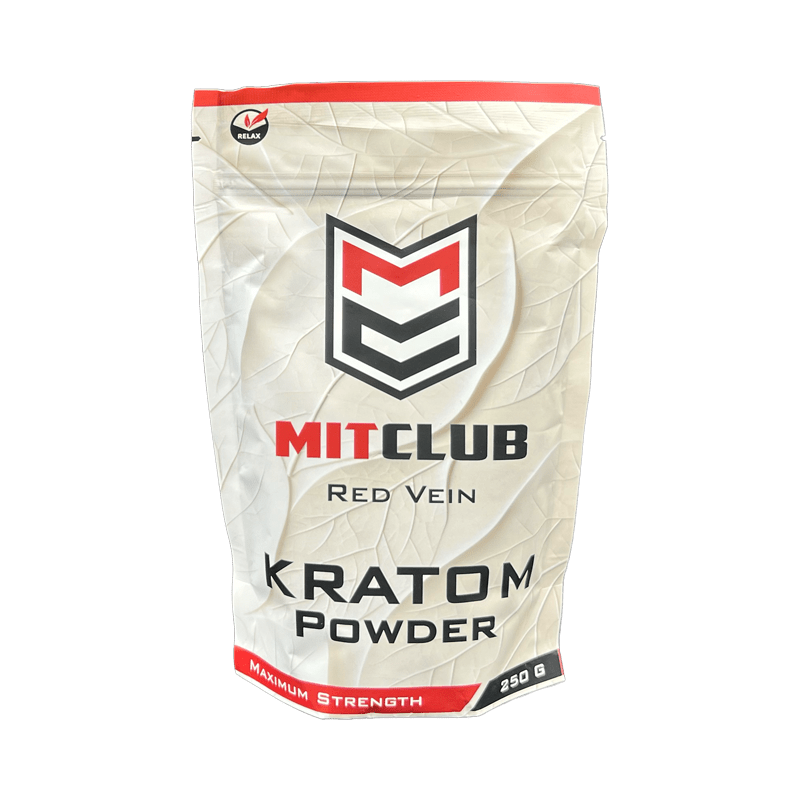 MitClub Red Vein Powder 250g at Kratom Warehouse