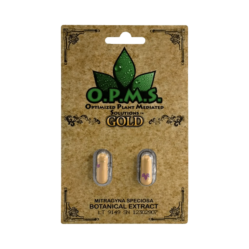 Buy OPMS Gold Kratom Extract Capsules at Kratom Warehouse