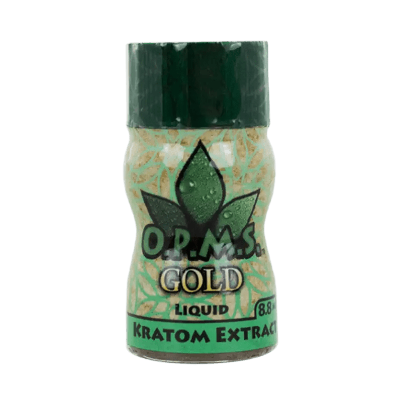OPMS Gold Liquid Kratom Extract Shot at Kratom Warehouse
